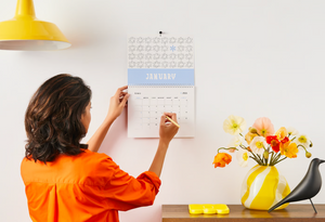 The Book Lover’s Reading Tracker Wall Calendar